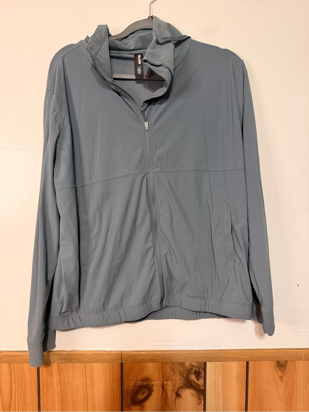 Kirkland Signature Light Blue Full‑Zip Hoodie